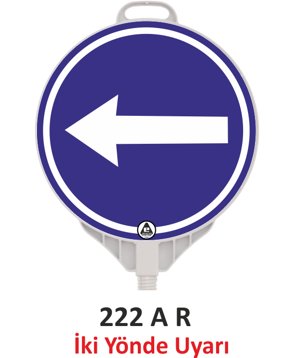 EVELUX YUVARLAK UYARI LEVHALARI 222 A R