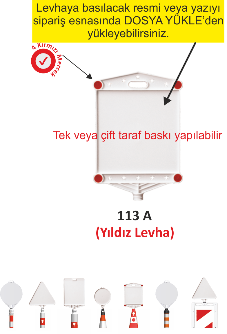 EVELUX UYARI LEVHALARI 113 A